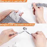 FanChose Plus Size Cotton Canvas Apron with Pockets for Men Women Cooking view 5
