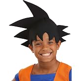 Kids Dragon Ball Z Goku Wig | Costume Headpiece for Child Anime Cosplay | Halloween Party and Dress Up Play