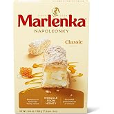 Marlenka Classic Napoleons, Traditional European Layered Honey Pastry, 300g (10.6 oz)