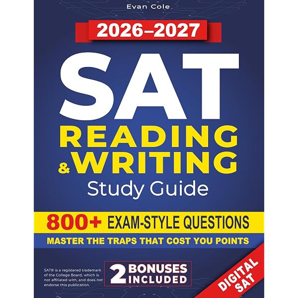 Amazon.com: Digital SAT Reading & Writing: The Ultimate Study