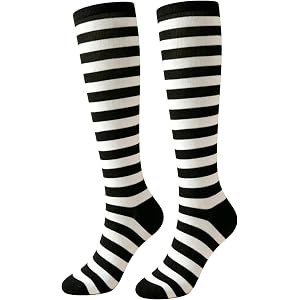Seelsetudo Knee High Socks for Women Men
