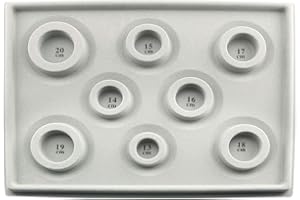 Tegg Bracelet Board Flocked Bead Beading Jewelry Organizer Tray for Bracelet Jewelry Making Design DIY Craft Panel