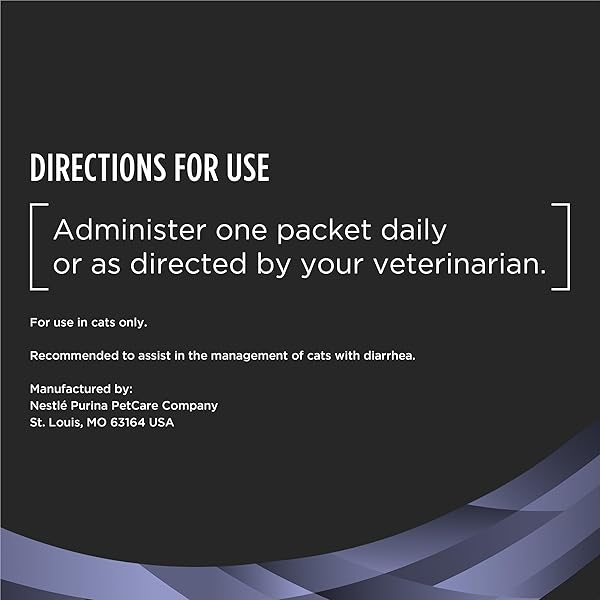 PURINA PRO PLAN VETERINARY SUPPLEMENTS FORTIFLORA CAT PROBIOTIC SUPPLEMENT FOR CATS WITH DIARRHEA – 30 CT. BOX