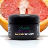 Naturally Wicked Grapefruit Lip Scrub 15ml Vegan Sugar Exfoliant Natural view 5