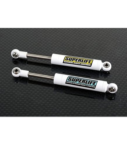 RC4WD Ultimate Scale Shocks 70mm (Pair) - CNC Aluminum, Silver, For 1/10 Scale RC Crawlers - View #2