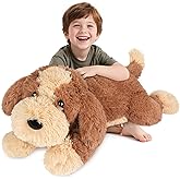 SuzziPals Big Dog Stuffed Animal 30", Jumbo Soft Giant Stuffed Animal Puppy, Giant Plush Toys for Stress Relief & Sleep Aid, Huge Cuddly Golden Retriever Cute Plushies Dog Gifts for Kids Adults