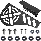Upgraded Aluminum Mini Bike Clutch Cover Chain Guard Easy Disassembly&amp;Lightweight for Predator 212cc 196cc Clone Engines for Coleman CT200U CT200U-EX CT100 BT200X (Black)