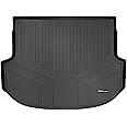 MAXLINER All Weather Cargo Liner Floor Mat Black for 2013-2018 Hyundai Santa Fe Without 3rd Row Seats
