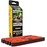 Work Sharp Knife & Tool Sharpener P220 Coarse Grit Replacement Belt Kit WSSA0002704 Red