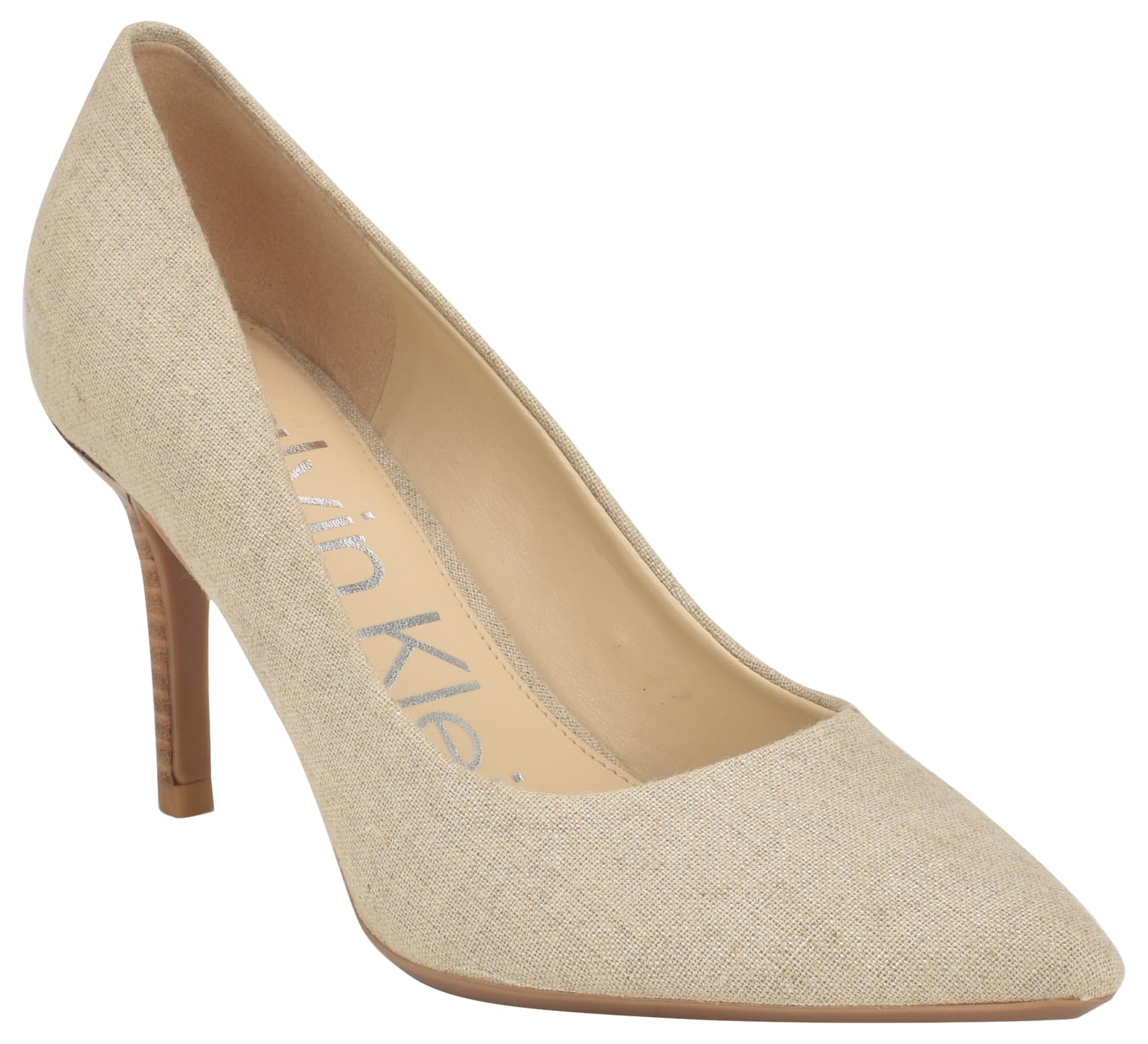 Calvin Klein Women’s Gayle Pump, Natural 112, 6.5