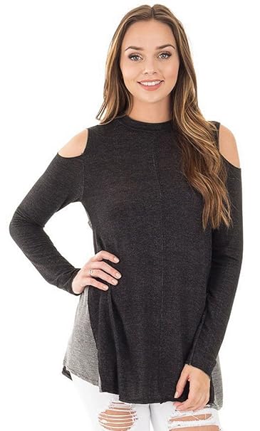 maglia monospalla manica lunga