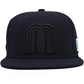 JLGUSA Mexico Snapback Hat 3D M Embroidery Mexico Baseball Cotton Cap New