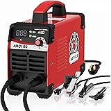WETOLS 110/220V Stick Welder, 160A MMA ARC Welder Machine IGBT Digital Display LCD Hot Start Welding Machine with Electrode H