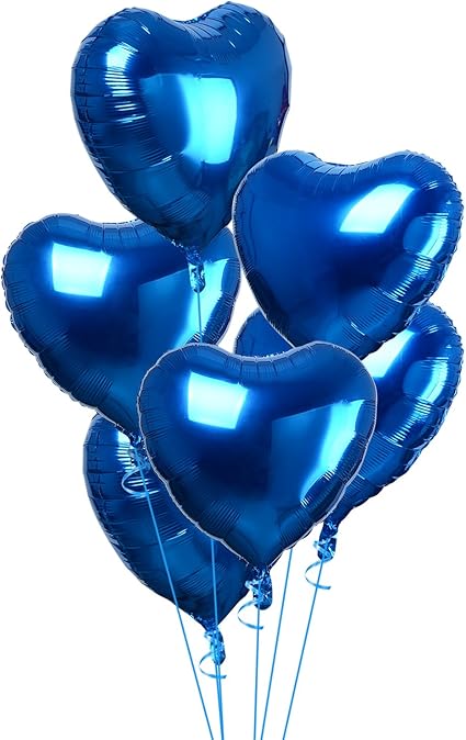 Amazon Com Takefuns Heart Balloons Valentines Balloons 5 Pcs Love