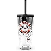 Tervis NHL® Anaheim Ducks® - Shatter Made in USA Double Walled Insulated Tumbler Travel Cup Keeps Drinks Cold & Hot, 24OZ,