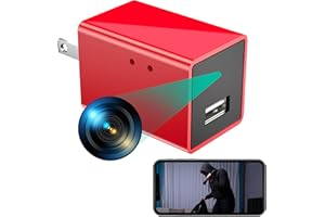 Hidden Spy Camera 1080P WiFi Wireless Small HD Home Office Security Camera Compact Surveillance Monitoring Cameras Micro Indo