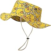 Funny Sun Hat for Men Women, Wide Brim Summer Bucket Cap Beach Hiking Hat