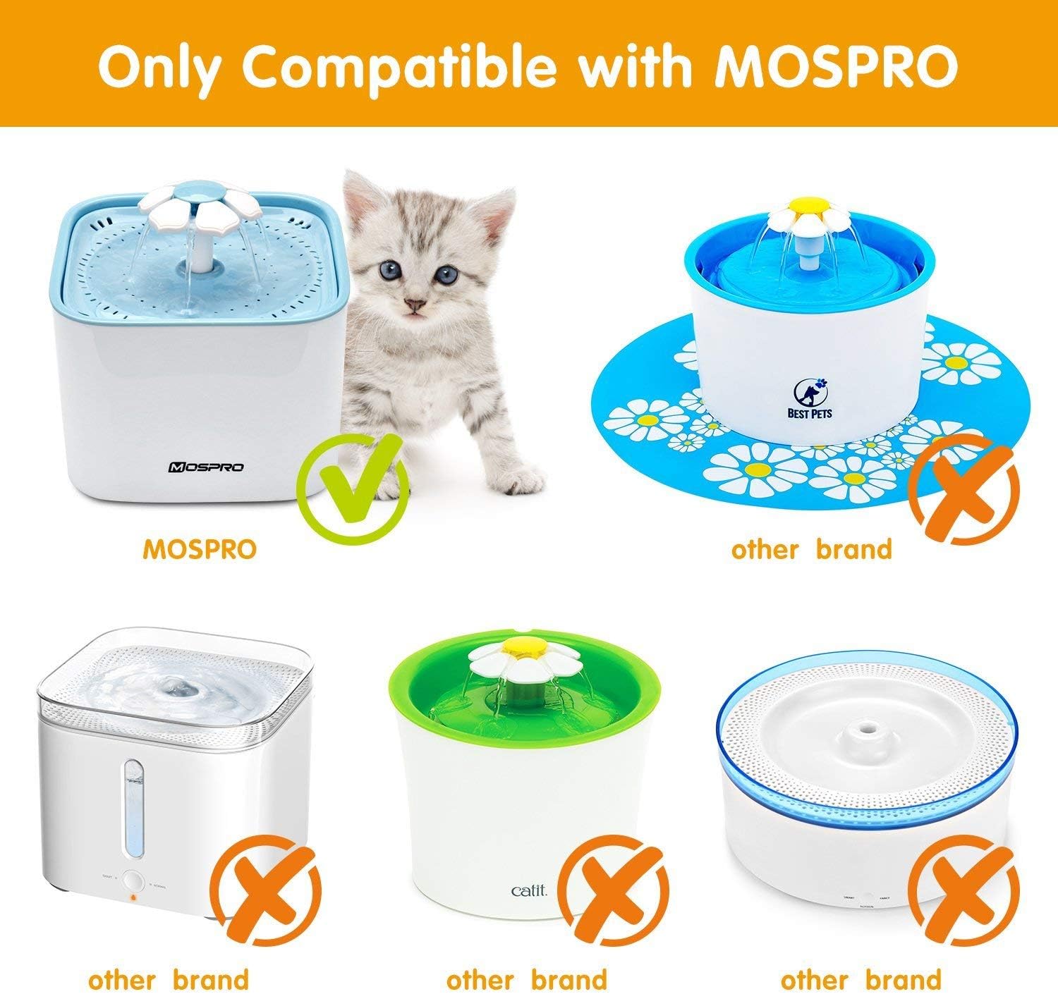 mospro pet fountain