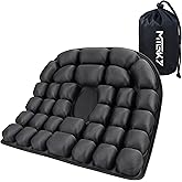 MTGKY Travel Seat Cushion,Airplane seat Cushion for Long Flight,Portable & Adjustable,Inflatable Cushion for Wheelchair, Travel,Driving,Office Work