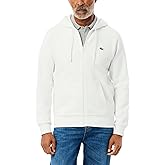 Lacoste mens Classic Fit Zipped Fleece Sweatshirt