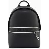 Armani Exchange Men's Ian Backpack, Black, One Size