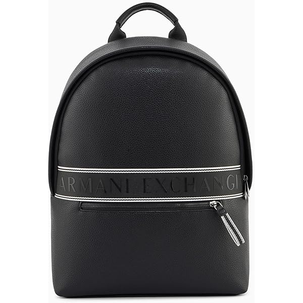 Amazon.com: Armani Exchange Women's Wave Backpack, Black, One Size