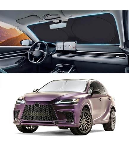 Parasol Delantero Personalizado Para Lexus NX (2015-2018): Protector Solar Plegable Que Bloquea UV Y Reduce El Calor Interior