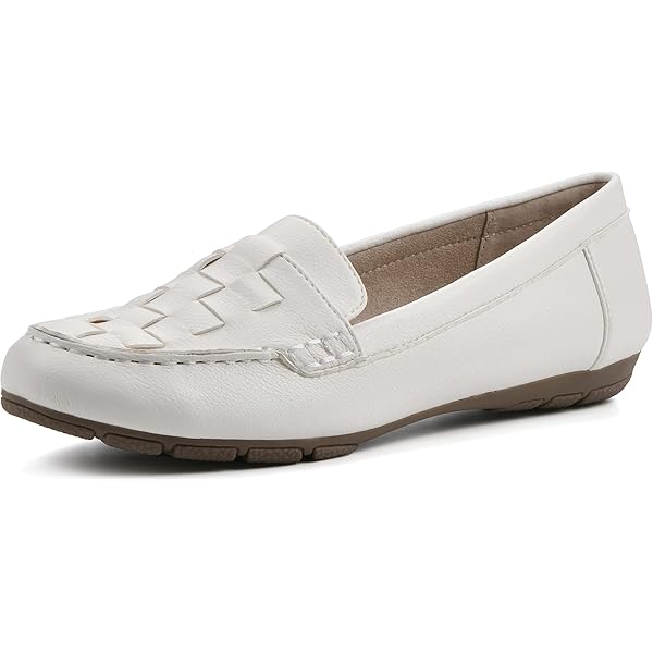Amazon.com | Trotters Liz III White 8 W (D) | Flats