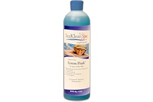 SeaKlear Spa System Flush, 1 Pint Bottle