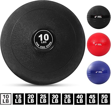 Day 1 - Pelota de fitness pesada, sin rebote de medicina ...