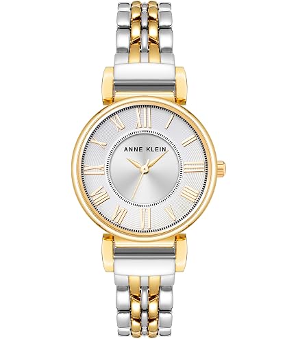 Amazon.com: Anne Klein Women's Leather Strap Watch : Clothing