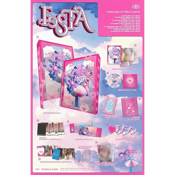 PURPLE KISS, PURPLE K!SS, YUKI, CHAEIN, SWAN - PURPLE KISS BXX 6th