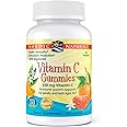 Nordic Naturals Vitamin C Gummies, Tart Tangerine - 60 Gummies - 250 mg Vitamin C - Immune Support, Antioxidant Protection, C
