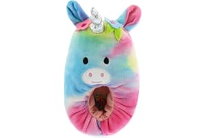 Yankee Toy Box Toddler and Kids Ultra Soft Plush Mooshy Stuffed Novelty Slippers