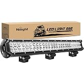 Nilight - 60007C-A 25" 162W Led Light Bar Flood Spot Combo Waterproof Driving Lights Off Road Lights for SUV UTE Truck ATV UT