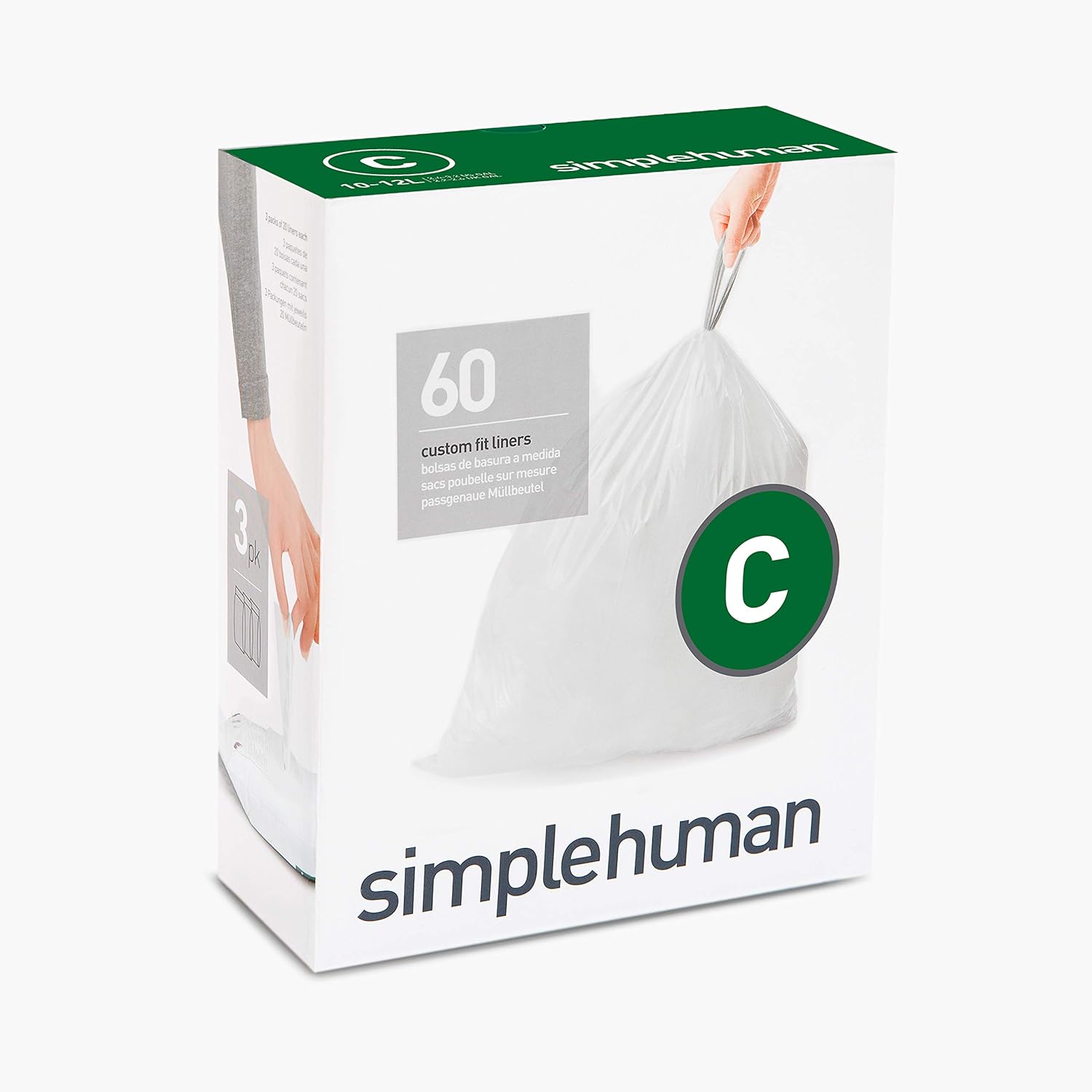 cestino per la cucina da 13 galloni