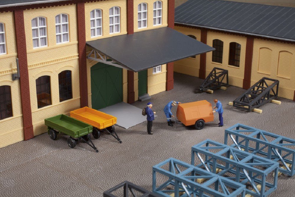 Auhagen 41642 Set of Trailers Modelling Kit