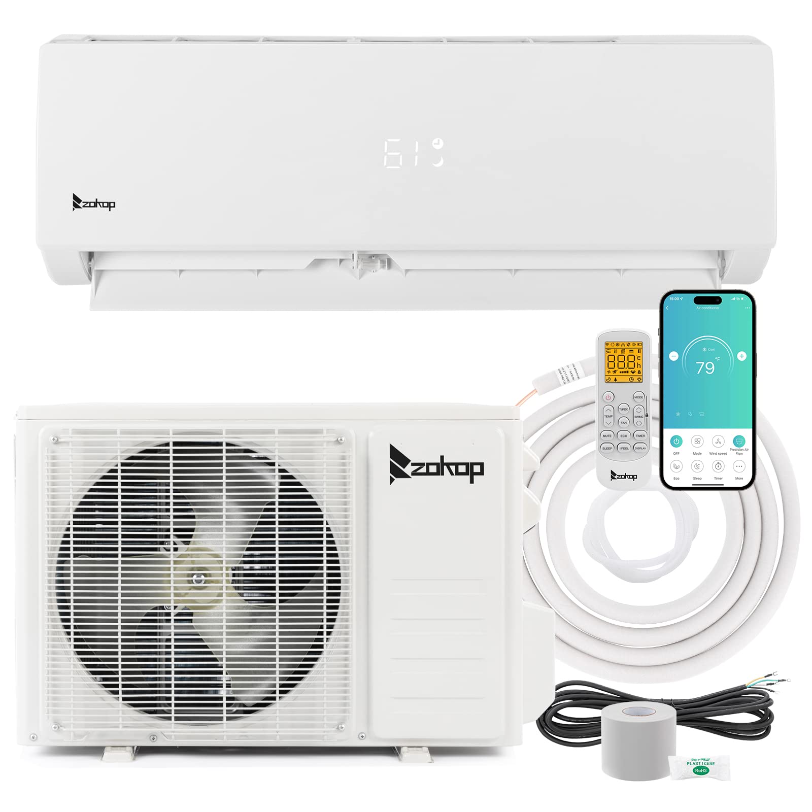 Winado 9,000 BTU Mini Split Air Conditioner