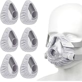 6 Packs Mask Liners Compatible with AirFit F20, Reducing Redness and Irritation, Soft Fleece Mask Cover for Long-Term Supplie