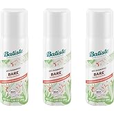 Batiste Dry Shampoo Bare Mini Travel Size 1.06 oz (Pack of 3)