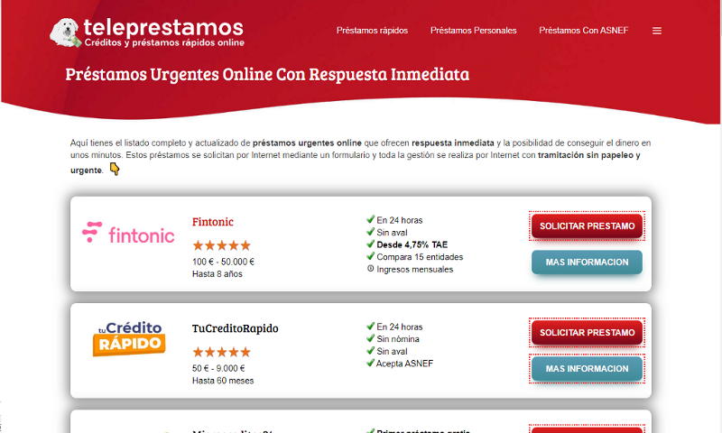 necesito un prestamo individual urgente