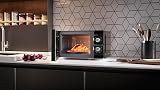 Sharp YC-MS01U-B Compact 20L 800W Microwave with 5 Power Levels Black view 4