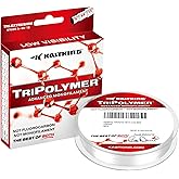 KastKing TriPolymer Advanced Monofilament Fishing Line,Low Light Refraction | Super Smooth, Highly Abrasion Resistant, Triple Cross Head Extrusion Nylon, Low Stretch, Strong Knot Strength, Long Casting