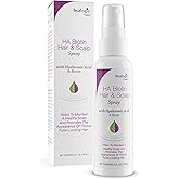Hyalogic Biotin Volumizing Hair Spray with Hyaluronic Acid for Thinning Hair | Promotes Thicker, Healthier Locks and Scalp | 4 fl oz (118ml)