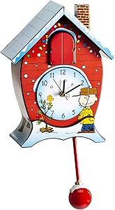 Mark Feldstein Peanuts Christmas Linus and Lucy Song Cuckoo Clock