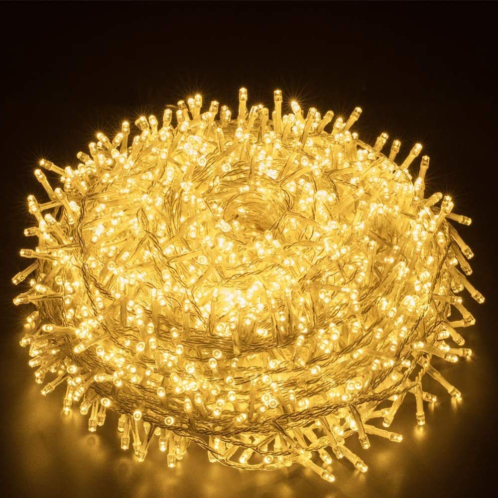 OZS Extra-Long 181FT 500LED Warm White Christmas