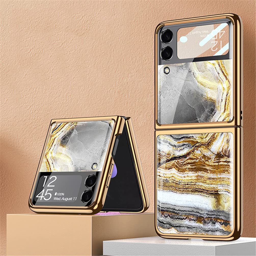 SHIEID Case for Samsung Galaxy Z Flip3 5G,Case Ultra-Thin PC Phone Cover with Samsung Galaxy Z Flip3 5G,Cover for Samsung Galaxy Z Flip3 5G,BLS5 — image 1