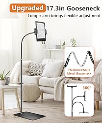 Evekea iPad Stand, Height Adjustable Tablet Floor