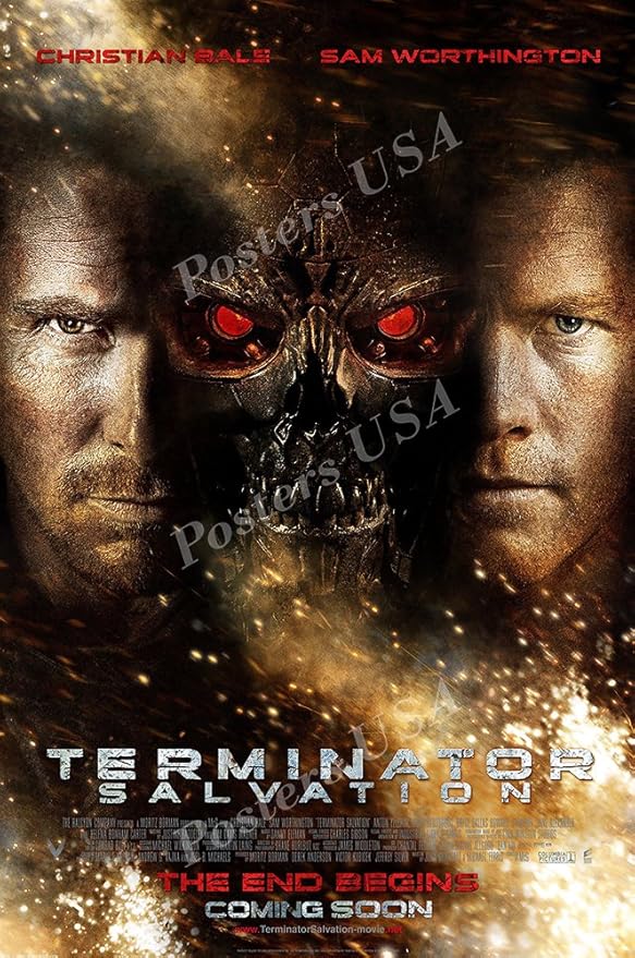 Terminator Salvation 2009 In 2020 Terminator Full Movies Christian Bale