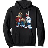Looney Tunes Wiley, Bugs, Taz Pullover Hoodie
